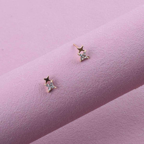 Women's High-end, Elegant Star Stud Earrings
